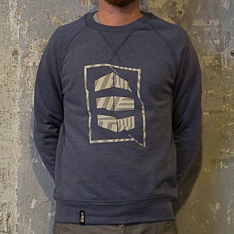 Sweat "Block" bleu