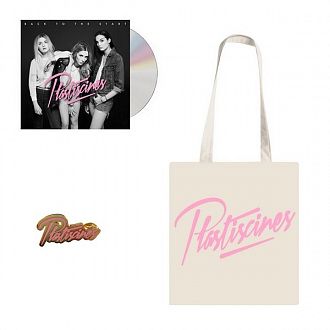 Pack Plastiscines CD + Tote bag + Pins offert