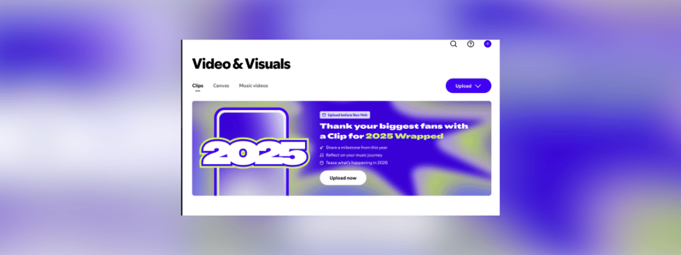 🎬 Speak to your fans like never before with your Wrapped 2025 Clip