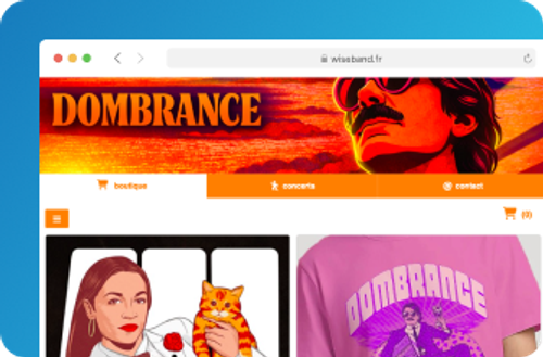 band.fm page dombrance
