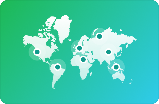 world map